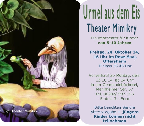 BÜ Kindertheater Urmel