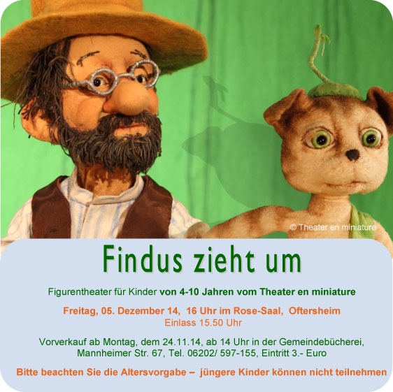 BÜ Kindertheater Findus