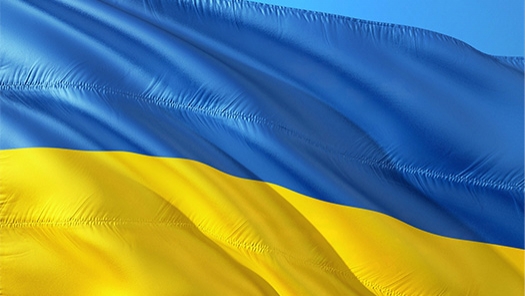 Ukraine Flagge - RNK