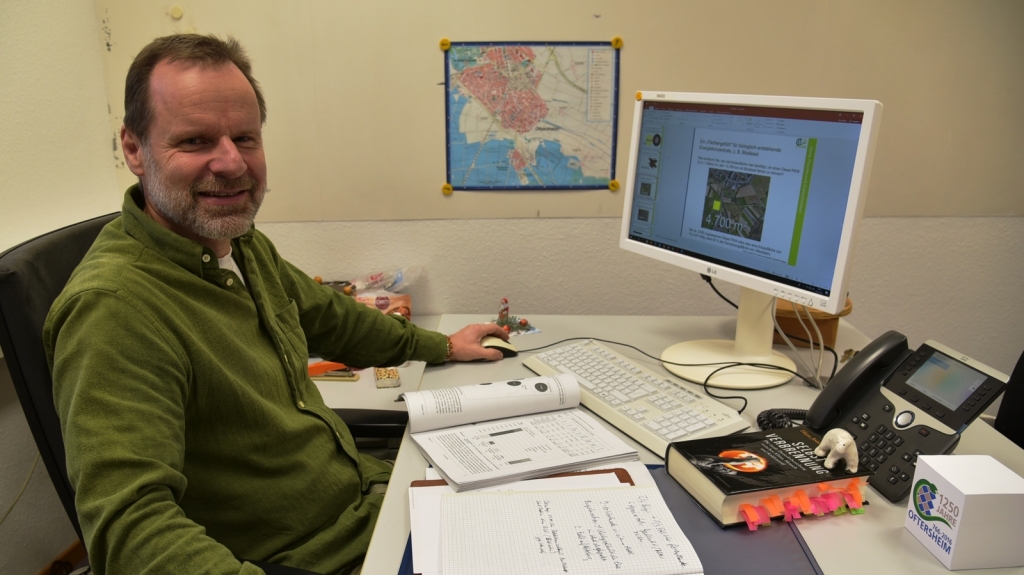 Martin Hirning ist neuer kommunaler Klimaschutzmanager im Rathaus.