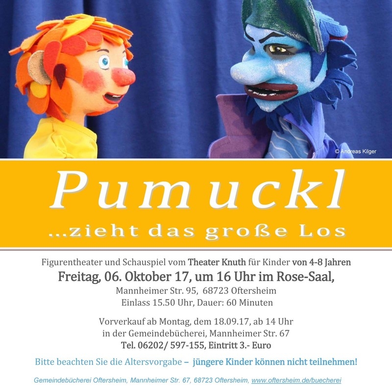 BÜ Kindertheater Pumuckl