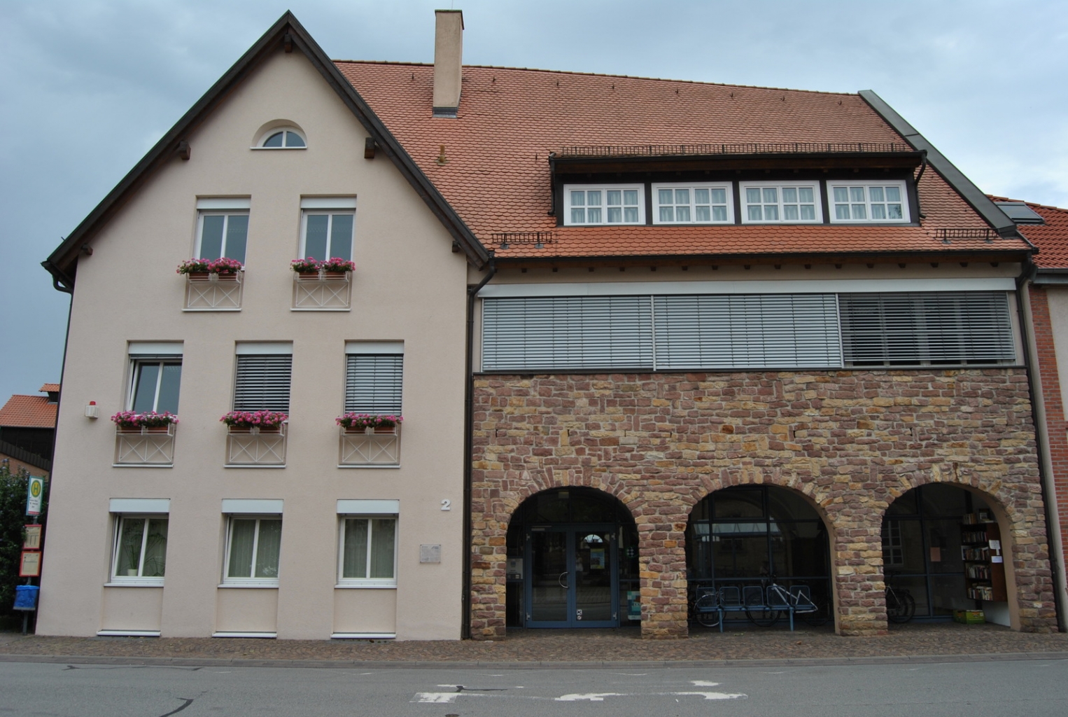 Verwaltungsgebäude in der Eichendorffstraße