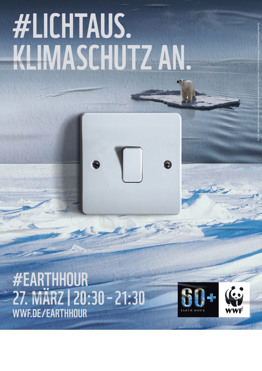 Earth-Hour-Plakat / WWF