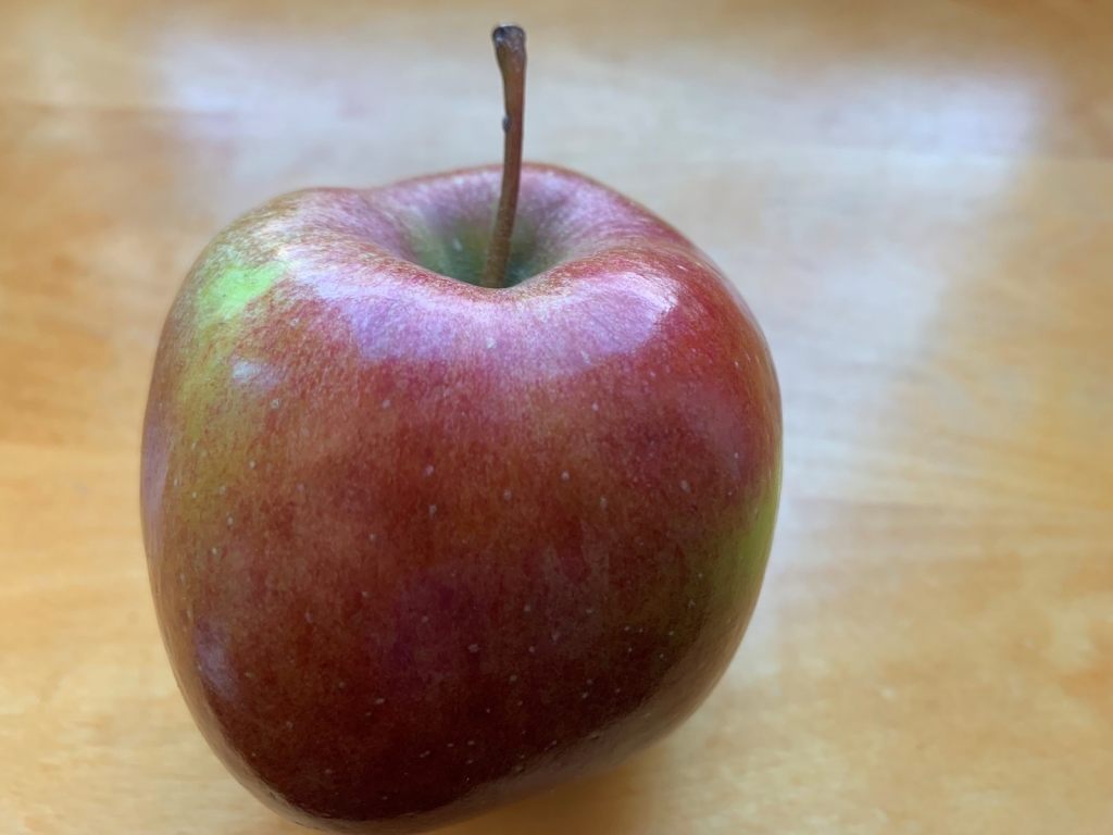 Foto eines Apfels