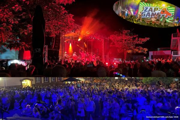 Bühne 1260-Jahrfeier Gemeindefest 2026