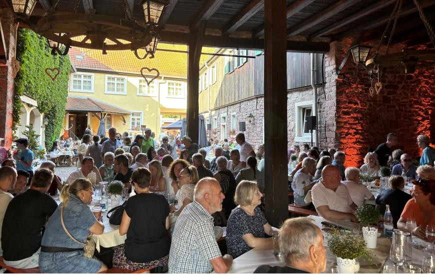 Die Scheune und der Hof der Mannheimer 59 waren gut besucht.