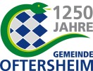 Logo der Gemeinde Oftersheim - Schlange-Rauten-1250 Jahre Oftersheim