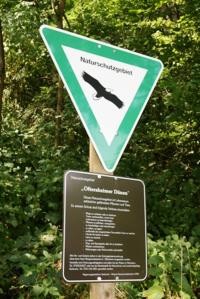Hinweisschild - Naturschutzgebiet