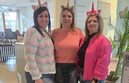 Die Damen vom Bürgerbüro sind zu Einhörnern geworden.