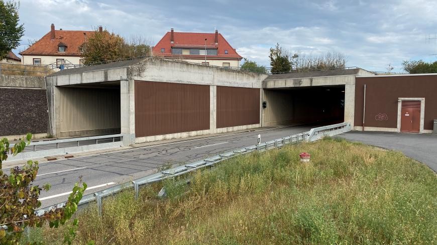 Tunneleinfahrt Schwetzingen