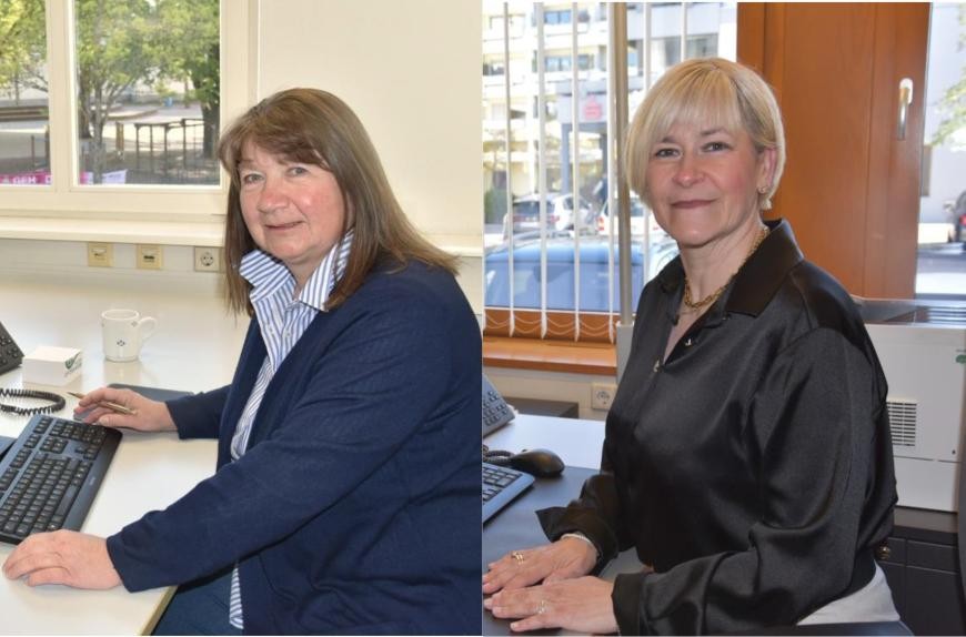 links: Ulrike Krause, rechts: Nicole Gundt