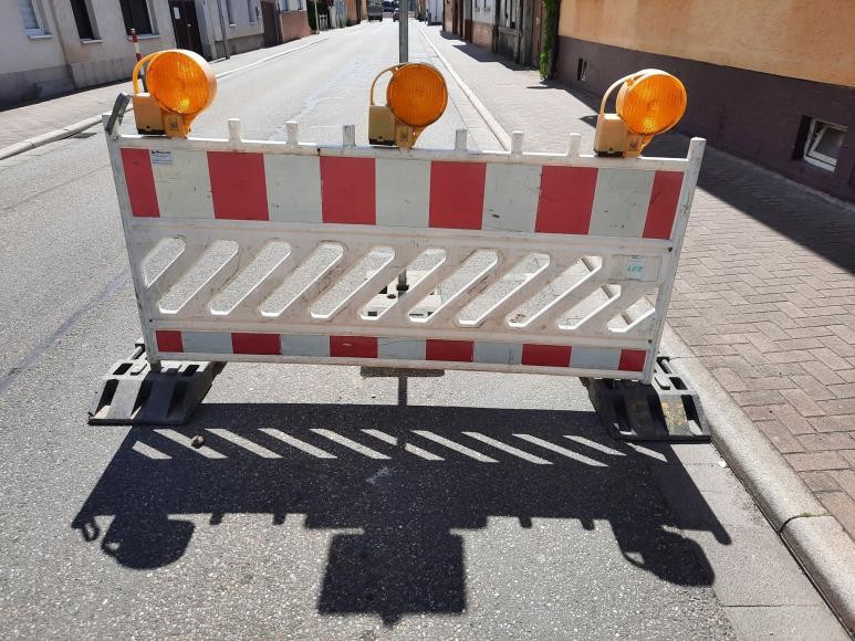 Baustellen-Absperrung (Symbolbild)