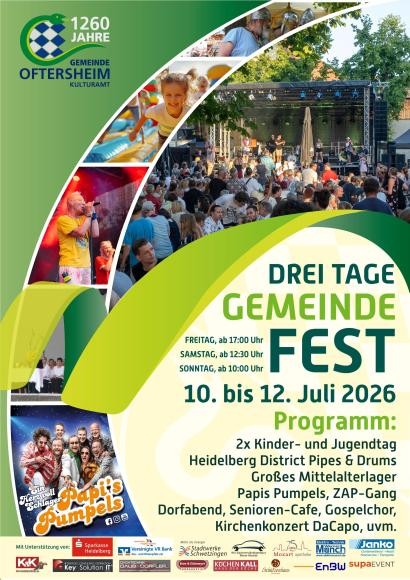 Plakat zum Gemeindefest Plakat zum Gemeindefest