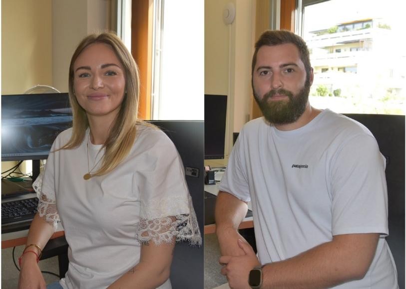 vl: Patrycja Lessnau, Nico Krüger