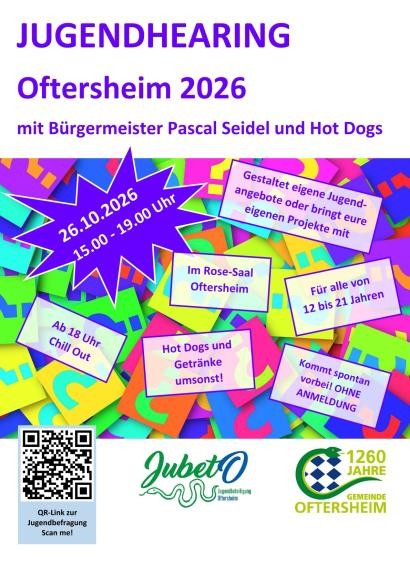 Plakat Veranstaltung Jugendhearing
