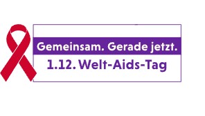 Logo Welt-Aids-Tag 2026, Quelle https://www.welt-aids-tag.de/