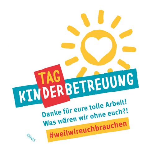 Logo Tag der Kinderbetreuung der Deutschen Kinder- und Jugendstiftung Logo Tag der Kinderbetreuung der Deutschen Kinder- und Jugendstiftung