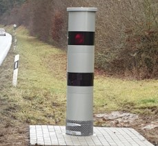 Geschwindigkeitsmesssäule (Symbolbild), Quelle: ERA