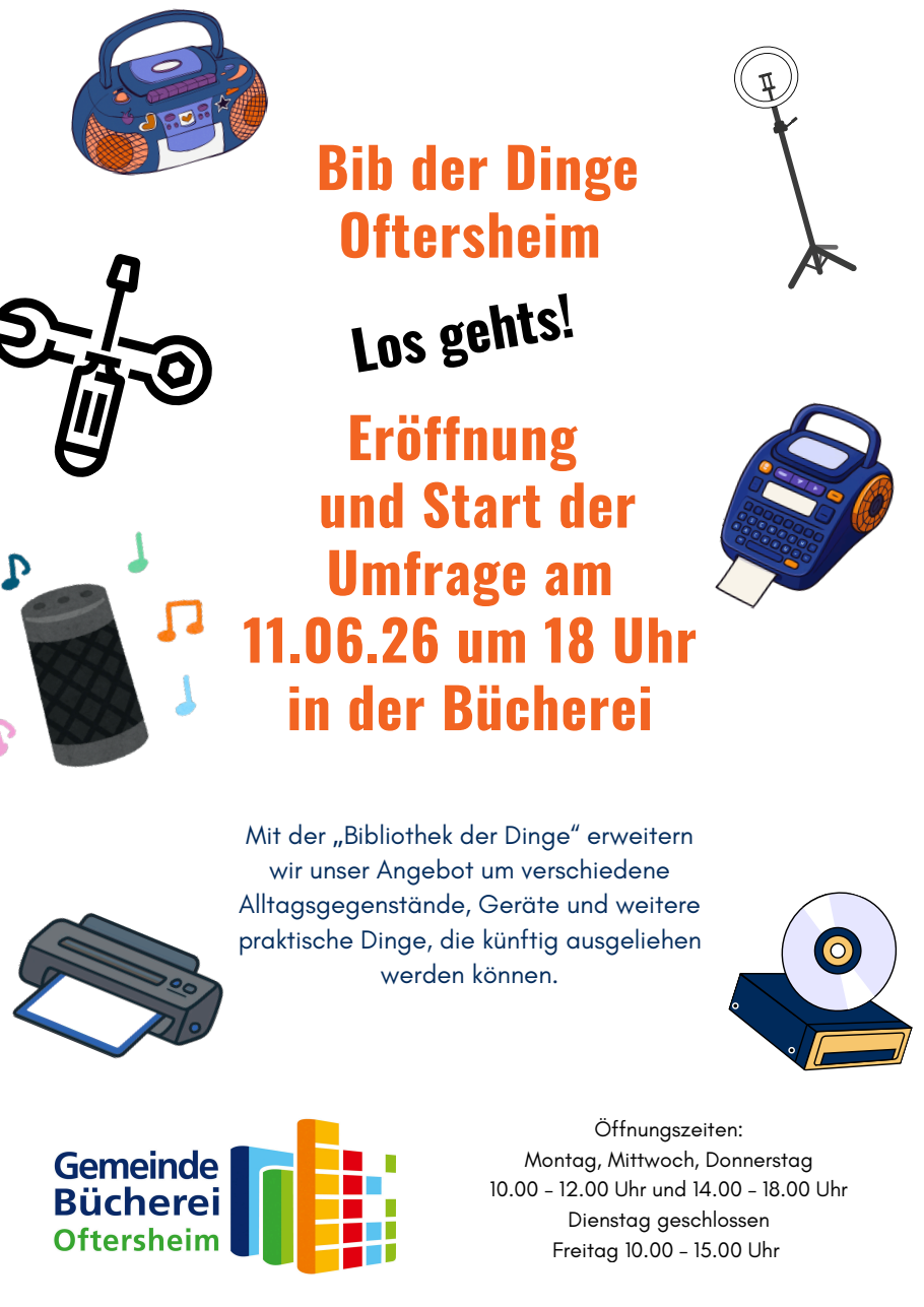 Flyer Bib der Dinge 1 Flyer Bib der Dinge 1